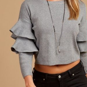 NWT Altar'd State Cropping Out Sweater